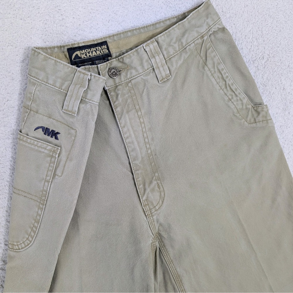 Mountain Khakis Mens Original Pants Relaxed Fit‎ 34x30 Jackson Beige Canvas